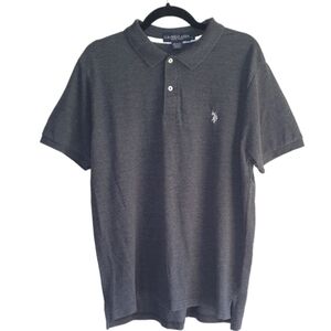 U.S.‎ Polo Assn. Gray with White Logo Men's Size L
